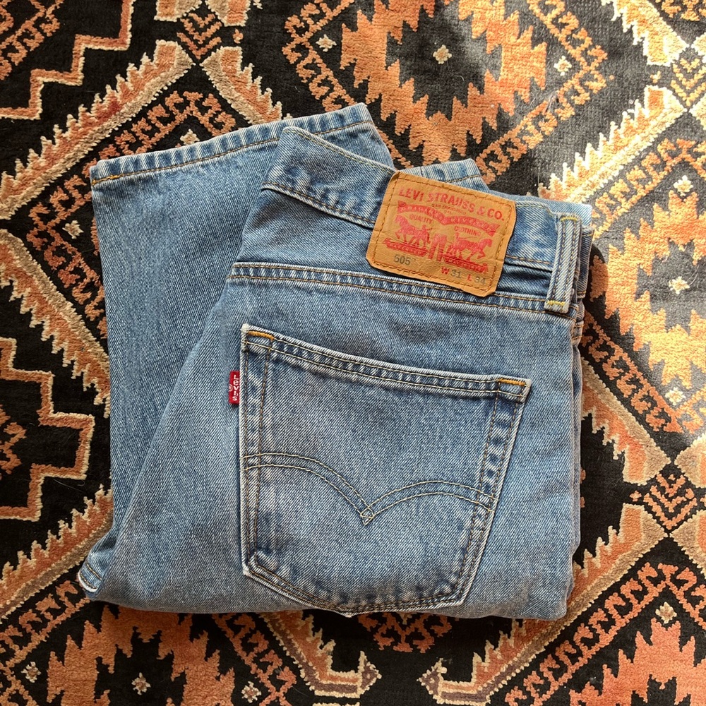 Levi's Classic 505 Light Blue Men's Jeans